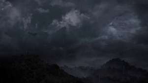 舒适雷雨环境