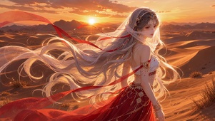 沙漠少女