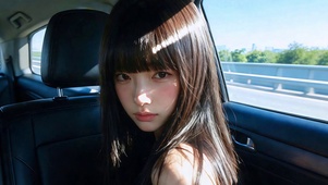 浓颜系清冷感美女4K