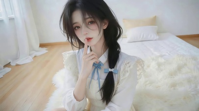 居家清纯女孩