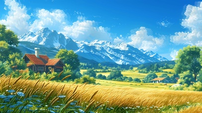 布吉岛-稻浪金黄