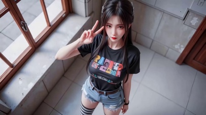 清纯可爱治愈气质女神