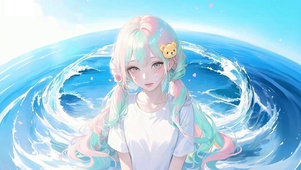 海的中心是可爱小熊丫