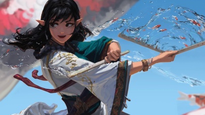 锦鲤玉扇己授权动效;B站丆7菌