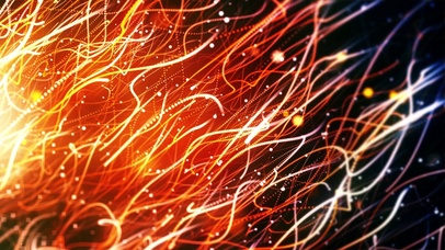 【4K】适合游戏本屏保红色光影