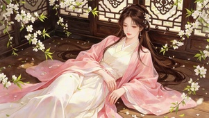 清新古风美女壁纸