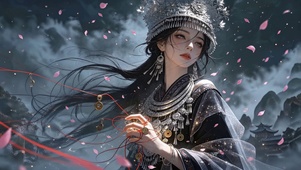 苗族少女