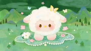 绿野仙踪的小羊