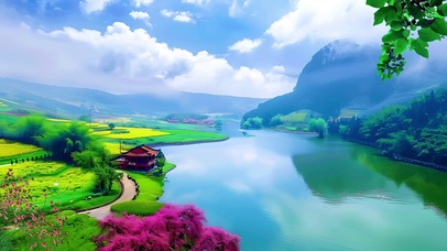 治愈湖畔