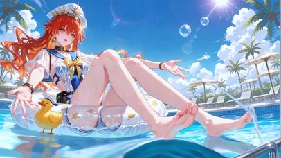 泳池派对-奥古斯塔