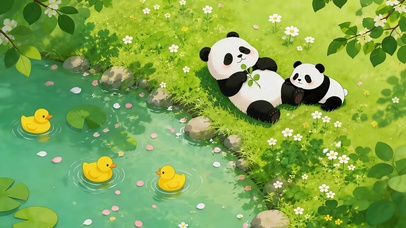 溪畔闲趣小乐园