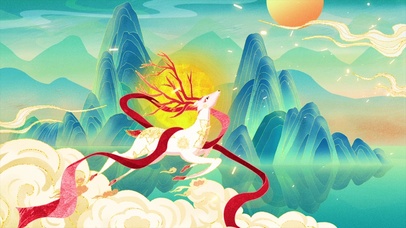 吉祥神鹿