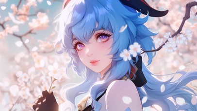 樱花下-唯美甘雨