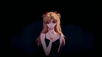 黑裙吊带甜美风明日香