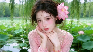 纯欲网感氛围感美女