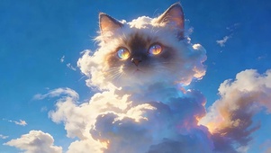 云朵猫咪