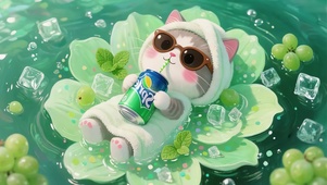 夏日小猫