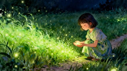 夜景女孩