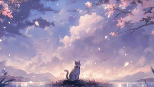 孤独猫咪