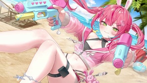 泳装少女