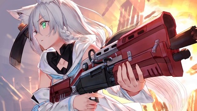 机枪猫耳美少女战士