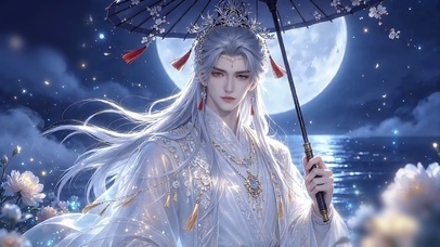 月夜仙君美男
