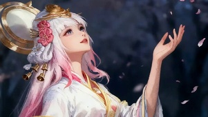 桃花树下的娜可露露