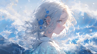海浪少女