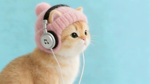 音乐猫咪