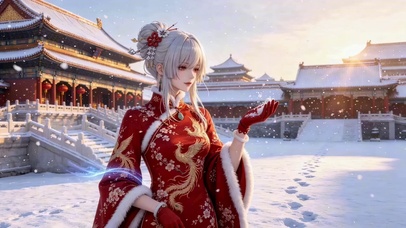 绯雪：雪落古宫