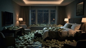 【雨景】暴发户的卧室