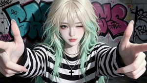 可爱清纯女孩