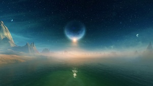 4k湖面明月