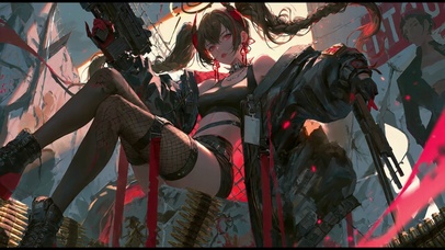 酷炫二次元女孩壁纸