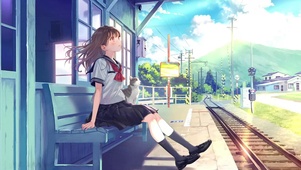夏日JK女孩