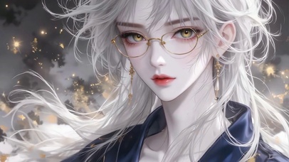 纯欲眼镜少女