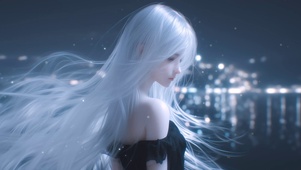 白发少女