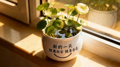 新的一天随遇而安
