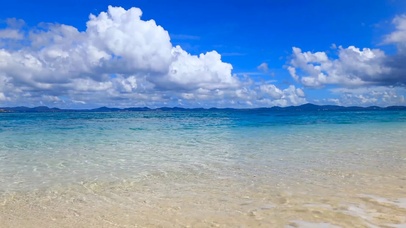 美丽的热带海滩