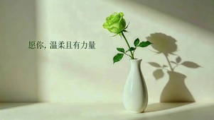 温柔且有力量I青玫瑰