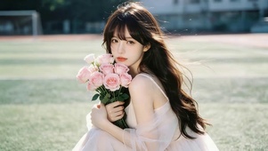 清纯可爱女孩
