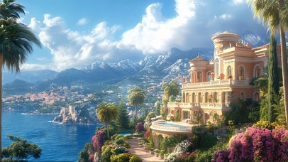 蓝天阳光海岛庄园