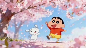 小新与小白共舞