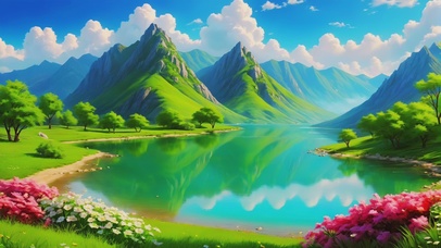 山清水秀风光好