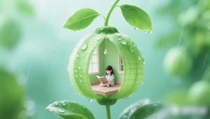 雨中苞房书屋