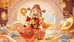 可爱财神