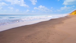 唯美海滩海浪