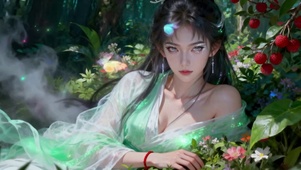 林间仙踪古风美女