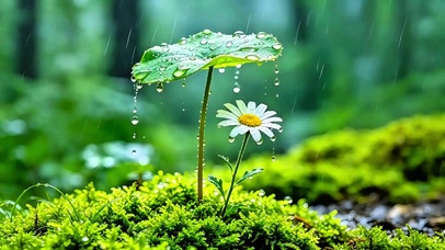 治愈护眼小雨4K