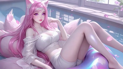 粉发狐姬阿狸